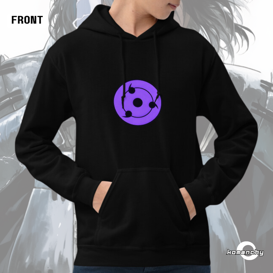 Samurai Sasuke Uchiha Hoodie