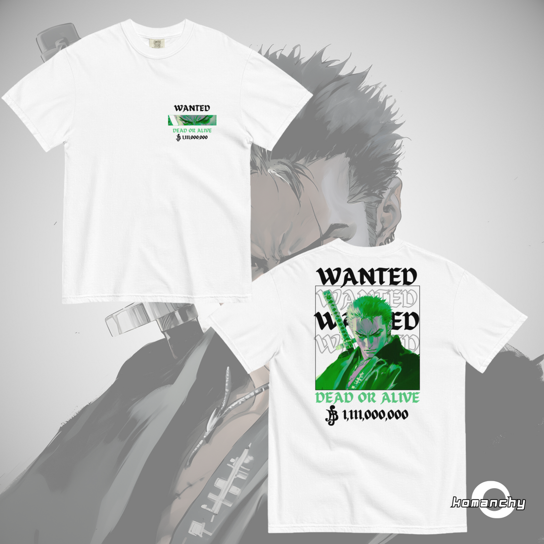 WANTED: Samurai Zoro Shirt